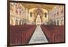 Church Interior, Palm Beach, Florida-null-Framed Art Print