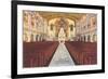 Church Interior, Palm Beach, Florida-null-Framed Art Print