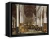 Church Interior-Emanuel de Witte-Framed Stretched Canvas