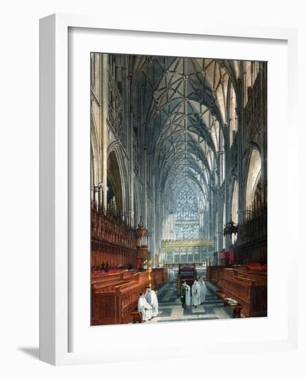 Church Interior-C Wild-Framed Giclee Print