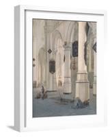 Church Interior-Emanuel de Witte-Framed Giclee Print