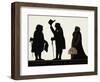 Church, King and Constitution, Silhouette on Glass-Charles Rosenberg-Framed Giclee Print