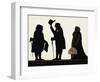 Church, King and Constitution, Silhouette on Glass-Charles Rosenberg-Framed Giclee Print