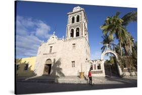 Church la Signora de Loreto 1697, the first Jesuit mission in Baja California, San Loreto, Baja Cal-Peter Groenendijk-Stretched Canvas