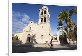 Church la Signora de Loreto 1697, the first Jesuit mission in Baja California, San Loreto, Baja Cal-Peter Groenendijk-Framed Photographic Print