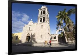 Church la Signora de Loreto 1697, the first Jesuit mission in Baja California, San Loreto, Baja Cal-Peter Groenendijk-Framed Photographic Print