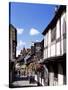 Church Lane, Ledbury, Herefordshire, England, United Kingdom-Jean Brooks-Stretched Canvas