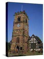 Church, Lower Peover, Cheshire, England, United Kingdom, Europe-Nelly Boyd-Stretched Canvas