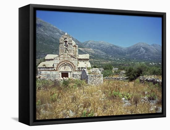 Church, Mani, Greece, Europe-O'callaghan Jane-Framed Stretched Canvas