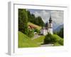 Church Maria Gern, to Vordergern, Berchtesgadener Land District, Bavaria, Germany-Rainer Mirau-Framed Photographic Print