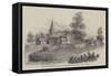 Church Missionary Society's Establishment at the Red River Colony-null-Framed Stretched Canvas