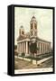 Church, Mobile, Alabama-null-Framed Stretched Canvas