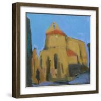 Church near Bordeaux, 2017-Michael G. Clark-Framed Giclee Print