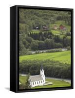 Church, Norway-Russell Young-Framed Stretched Canvas