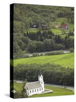 Church, Norway-Russell Young-Stretched Canvas