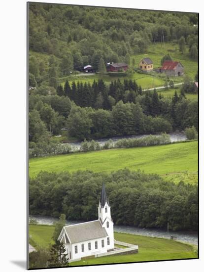 Church, Norway-Russell Young-Mounted Premium Photographic Print