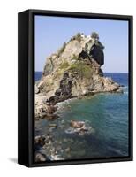 Church of Agios Ioannis, Used in the Film Mamma Mia, Skopelos, Sporades Islands, Greece-Robert Harding-Framed Stretched Canvas