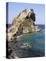 Church of Agios Ioannis, Used in the Film Mamma Mia, Skopelos, Sporades Islands, Greece-Robert Harding-Stretched Canvas
