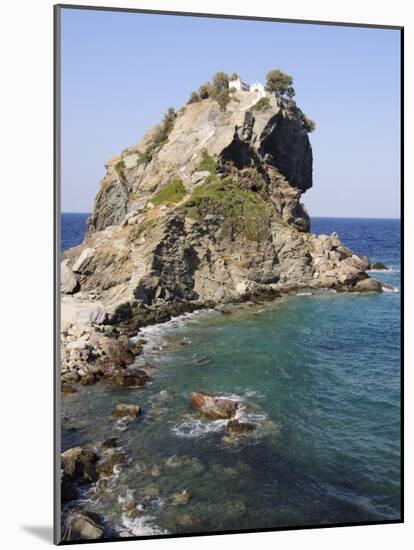 Church of Agios Ioannis, Used in the Film Mamma Mia, Skopelos, Sporades Islands, Greece-Robert Harding-Mounted Photographic Print