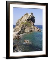 Church of Agios Ioannis, Used in the Film Mamma Mia, Skopelos, Sporades Islands, Greece-Robert Harding-Framed Photographic Print