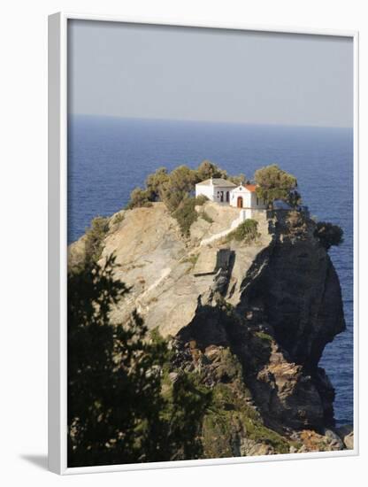 Church of Agios Ioannis, Used in the Film Mamma Mia, Skopelos, Sporades Islands, Greece-Robert Harding-Framed Photographic Print