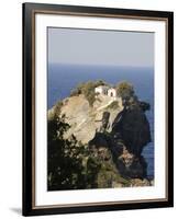 Church of Agios Ioannis, Used in the Film Mamma Mia, Skopelos, Sporades Islands, Greece-Robert Harding-Framed Photographic Print