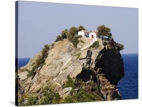 Church of Agios Ioannis, Used in the Film Mamma Mia, Skopelos, Sporades Islands, Greece-Robert Harding-Stretched Canvas