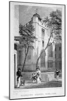 Church of All Hallows Staining, London, 1829-Thomas Hosmer Shepherd-Mounted Giclee Print