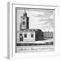 Church of All Hallows Staining, London, C1750-null-Framed Giclee Print