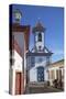Church of Amparo, Diamantina (Unesco World Heritage Site), Minas Gerais, Brazil-Ian Trower-Stretched Canvas