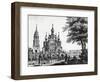 Church of Assumption and Gagarin Palace in Moscow by Giacomo Quarenghi Domenico (1744-1817)-Giacomo Quarenghi-Framed Giclee Print