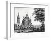 Church of Assumption and Gagarin Palace in Moscow by Giacomo Quarenghi Domenico (1744-1817)-Giacomo Quarenghi-Framed Giclee Print