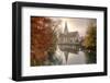 Church of Blaubeuren Monastry Reflecting in Blautopf Spring-Markus-Framed Photographic Print