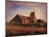 Church of Greville-Jean-François Millet-Mounted Art Print