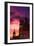 Church of Guadalupe at Sunset-Randy Faris-Framed Premium Photographic Print