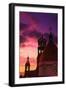 Church of Guadalupe at Sunset-Randy Faris-Framed Premium Photographic Print