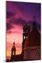 Church of Guadalupe at Sunset-Randy Faris-Mounted Photographic Print