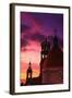 Church of Guadalupe at Sunset-Randy Faris-Framed Photographic Print