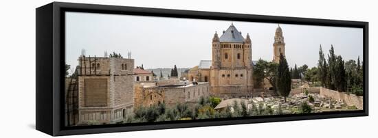 Church of Hagia Maria Abbey and Christian Cemetery, Jerusalem, Israel-null-Framed Stretched Canvas