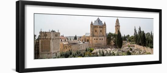 Church of Hagia Maria Abbey and Christian Cemetery, Jerusalem, Israel-null-Framed Photographic Print