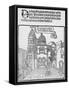 Church of Holy Sepulchre in Jerusalem, 1487, Woodcut, Palestine, 15th Century-null-Framed Stretched Canvas