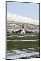 Church of Hšskuldsstadir, Skagastršnd Area, Noth of Blšnduos, Skagi Peninsula, North Iceland-Julia Wellner-Mounted Photographic Print