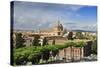 Church of Il Gesu and Biblioteca Della Societa Italiana, Piazza Venezia, Rome, Italy-Mauricio Abreu-Stretched Canvas