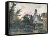 Church of Knocke, 1894-Camille Pissarro-Framed Stretched Canvas