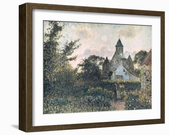 Church of Knocke, 1894-Camille Pissarro-Framed Giclee Print