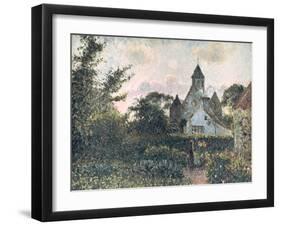 Church of Knocke, 1894-Camille Pissarro-Framed Giclee Print