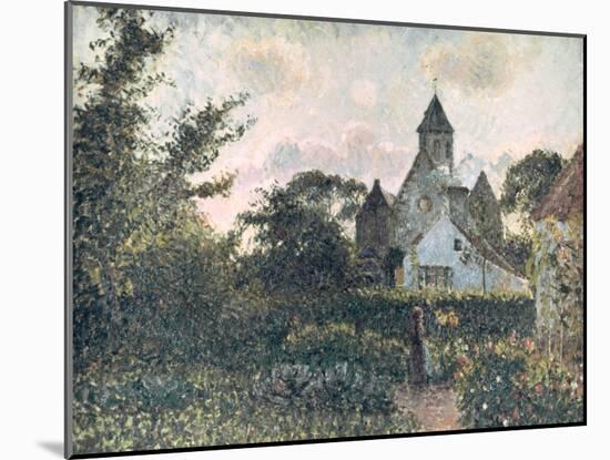 Church of Knocke, 1894-Camille Pissarro-Mounted Giclee Print