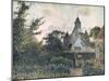 Church of Knocke, 1894-Camille Pissarro-Mounted Giclee Print