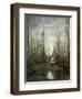 Church of Marissel Near Beauvais, c.1866-Jean-Baptiste-Camille Corot-Framed Giclee Print