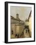 Church of Notre Dame De Lorette and the Rue Flechier, Paris-Antoine Vollon-Framed Art Print